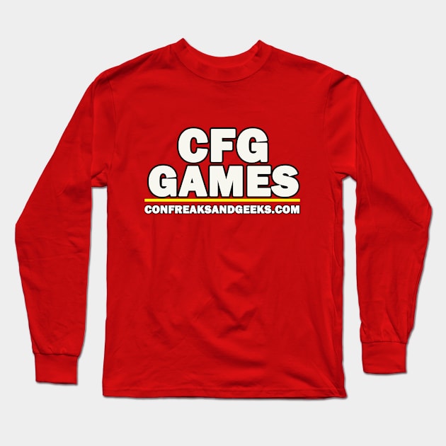 CFG Games Long Sleeve T-Shirt by TheCFG